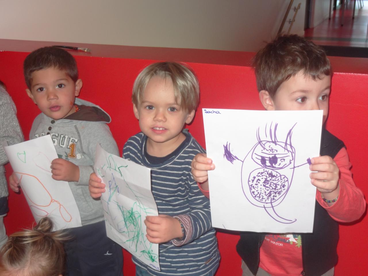 Fiers de leur dessin